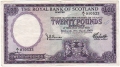 Royal Bank Of Scotland Ltd 1969 To 1981 20 Pounds, 19. 3.1969